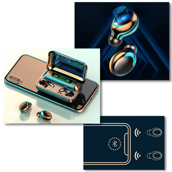 Audífonos Inalámbricos Bluetooth F9 - Imagen 3