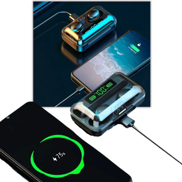 Audífonos Inalámbricos Bluetooth F9 - Imagen 4
