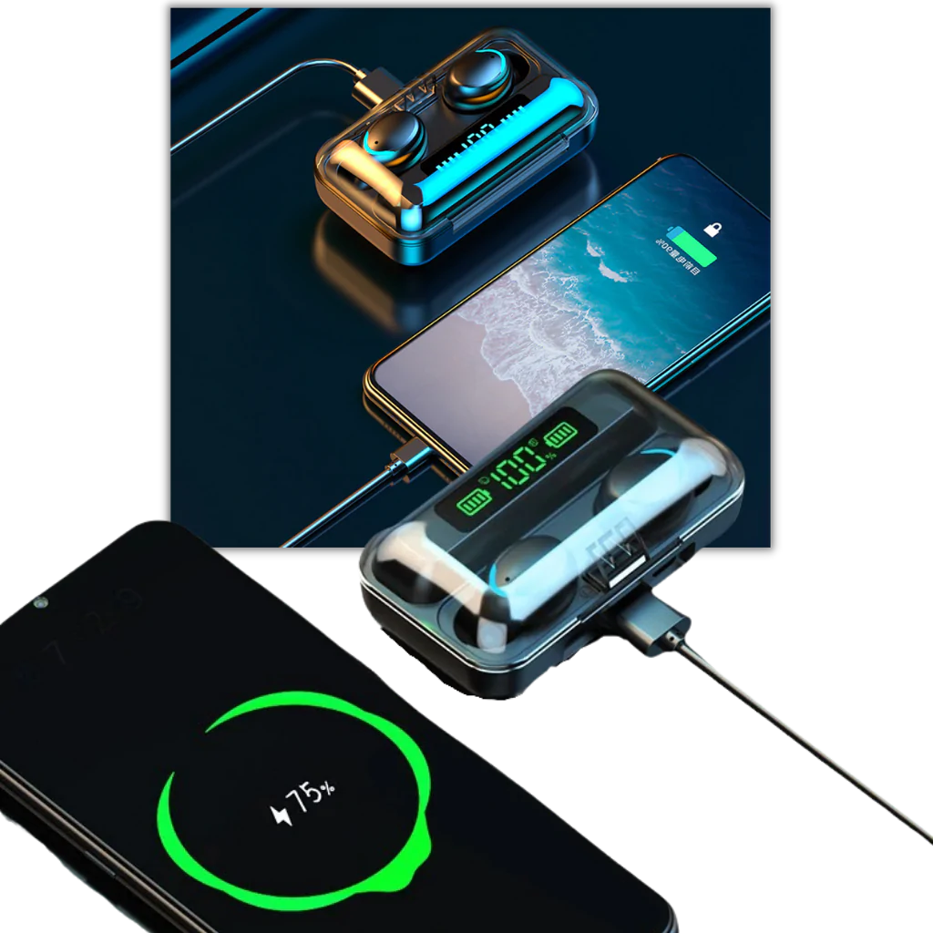 Audífonos Inalámbricos Bluetooth F9 - Imagen 4